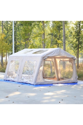 Shufa Galaksi 13.68 M² Şişme Çadır 380x360x220cm B Çok Renkli