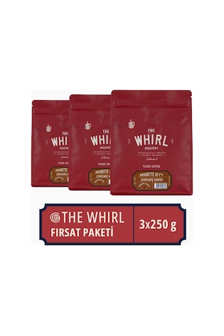 The Whirl Brunetta 431°F Çekilmiş Kahve 3'lü Tanışma Paketi