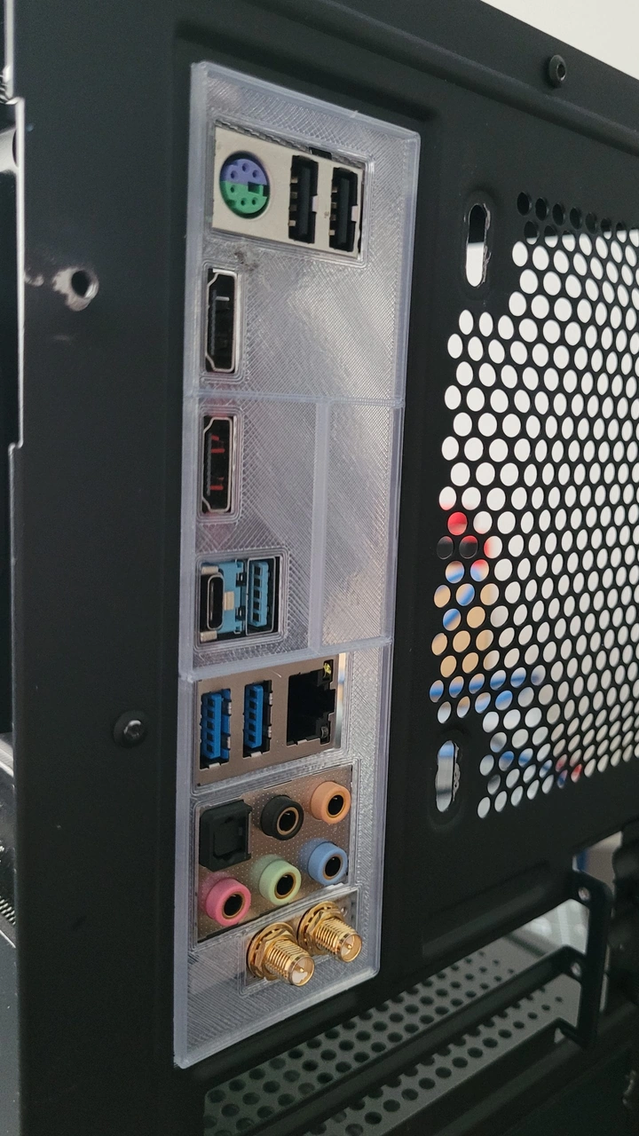 Asrock Fatal1ty Ab350 Gaming Uyumlu Anakart Arka Aynası