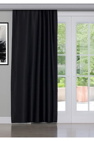 Gauze Fabric Design Blackout Karartma Özellikli Yüksek Kaliteli Siyah