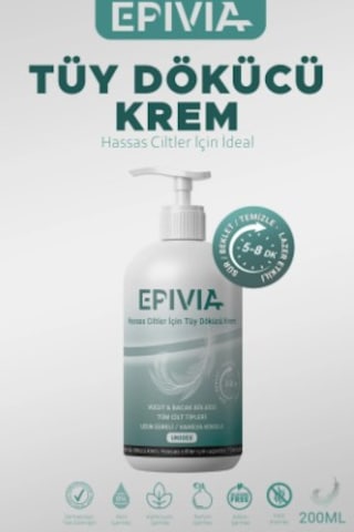 Epivia Tüy Dökücü Krem 200 ML