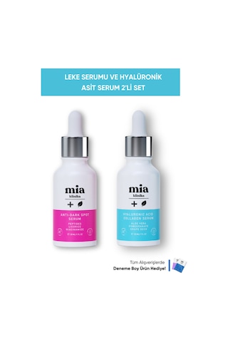 Mia Klinika Hyalüronik Asit Ve Kolajen Serum 2 x 30 ML