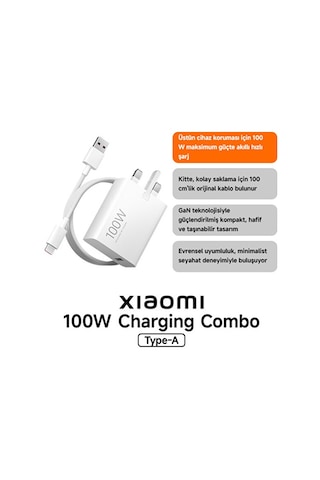Xiaomi 100W (Type-A) MDY-19-ER Şarj Aleti