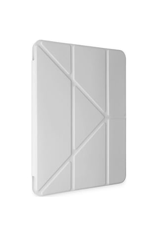 Newface İpad Uyumlu Pro 11 2018 Kılıf Kalemlikli Mars Tablet Kılıfı Glblseme - 4 - Gri