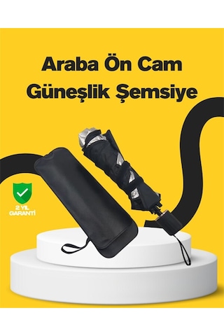 Northcity Pratik Ön Cam Güneşliği - Geniş Kapsama Ve Kolay Saklama