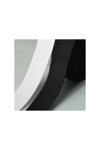 Dokuma Yassı Lastik Siyah 2 Cm Bel,kol,paça 10 Mt - 691731135 Diğer
