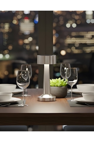 Kendal Kml106 3 Fonksiyonlu Masa Lambası Dokunmatik Sensörlü - Gümüş Gümüş