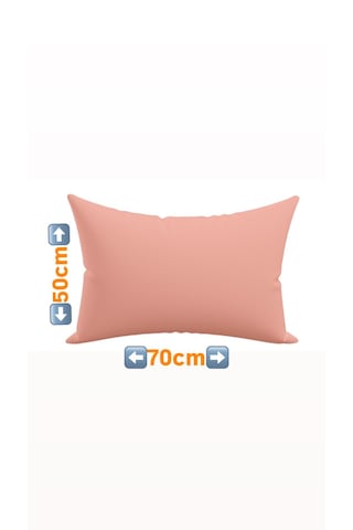 50x70cm 2adet %100 Cotton Yastık Kılıfı Nar Çiçeği