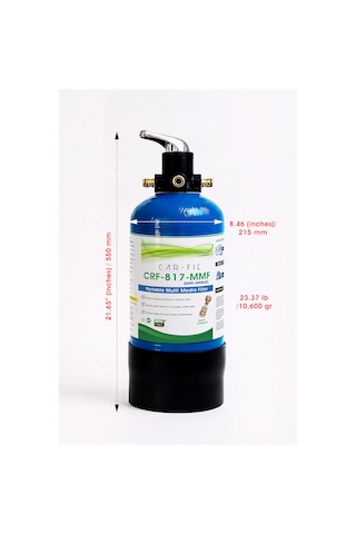 Car-fil Crf-817-mmf-yarı-manual Multi-media Su Filtresi Tortu, Demir Ve Koku  Portatif