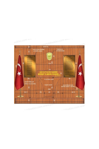 Atatürk Köşesi Seti Poz Model 02