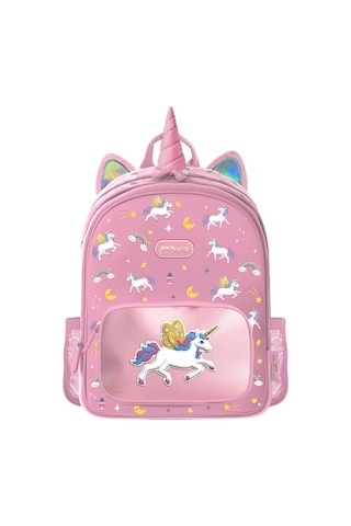 Packnjoy - Çocuk Sırt Çantası Small 2-4 Yaş - Golden Horn Pembe