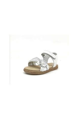 Hakiki Deri Ilk Adım Bebe Deri Sandalet 700s1128 Beyaz