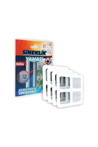 10 Adet 10cm Sineklik Tamir Bantı Sineklik Yaması Kendin Yapışkanlı Banyo Gider Süzgeci