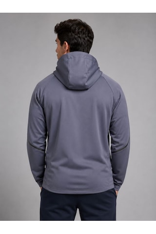 Umbro Potter Hooded Erkek Antrasit Fermuarlı Kapüşonlu Spor Sweatshirt - Fc0502