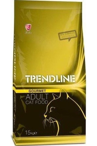 Trendline Gourmet Renkli Karışık Yetişkin Kedi Maması 15 KG