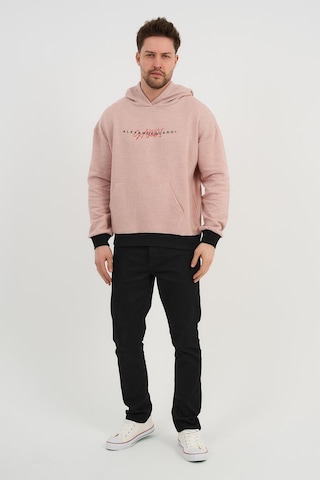 Alexander Gardi Alexandergardı Özel Unisex Baskılı Kapüşonlu Kanguru Cepli Sweatshirt Unx-0017602 Kırmızı