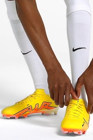 Nike Mercurial Air Zoom F.g. M.g. Erkek Soccer Shoes Krampon Sarı