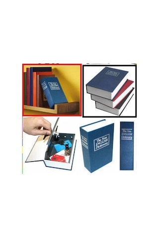 Gizli Kasa Kitap Kasa Kitap Şeklinde Ingilizce Sözlük Kumbara