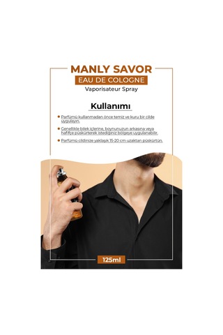 Morfese Manly Savor 125ml Men Fresh