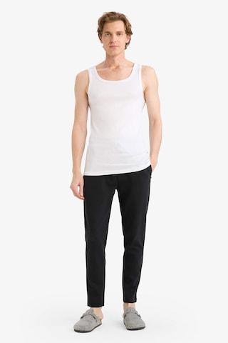 Defacto Slim Fit Dar Kesim Ribana 2li Atlet Y9056az26spwt34 Beyaz-wt34