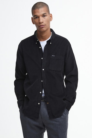 Barbour Ramsey Tailored Cord Gömlek Bk31 Black Siyah