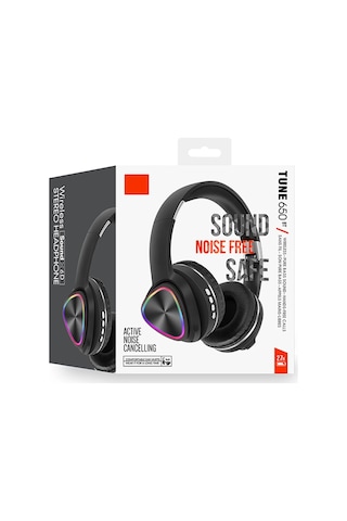 Karler Bass Tune 650 Bt Rgb Kablosuz Kafaüstü Kulaklık