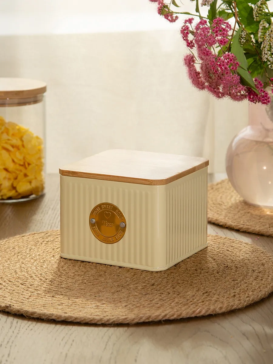 Agness Metal Kapaklı, 800 Ml Arktik Çay Kavanozu 167236300