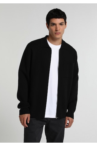 Colin's Colins Regular Fit Erkek Siyah Hırka Cl1082274 Q1.v1 Blk