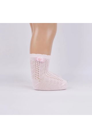 Maskot Aks File Kız Bebek Soket Çorap K43017 Asorti Çok Renkli