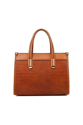 Atmosferik Çanta Kadın Dokulu Bayan Çantası Büyük Kapasiteli Şık Basit Tote Çantasiyah Diğer