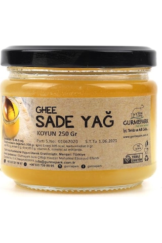 Gurmepark Koyun Sade Saf Tereyağı 250 G