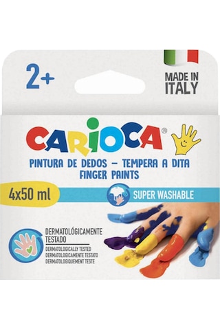 Carioca Baby Parmak Boyası 4 Renk 50Ml 43173