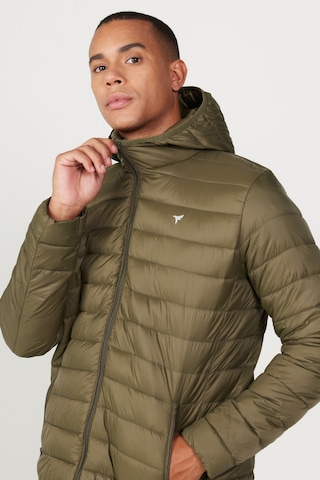 AC&Co / Altınyıldız Classics Erkek Hakı Standart Fit Normal Kesim Kapüşonlu Mont Haki