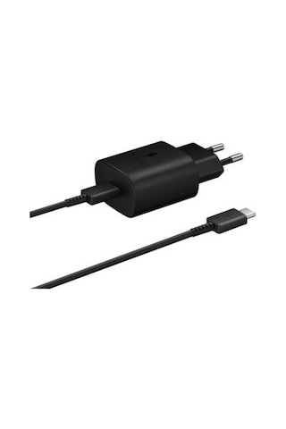 Samsung Uyumlu Ep-Ta800Xbegww Typec 25W Hızlı Şarj Cihazı Siyah