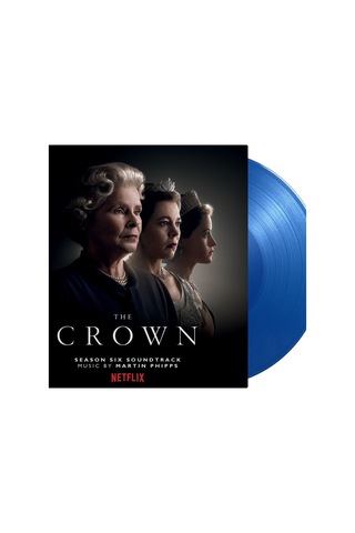 Martin Phipps - The Crown Season 6 Limited Numbered Edition - Royal Blue Vinyl - Plak