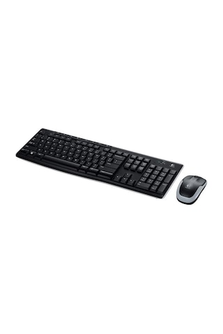Logitech Mk270 Kablosuz Klavye Set Mm Q Tr Siyah Optik