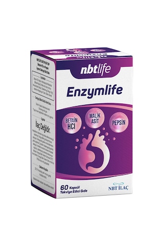Nbt Life Enzymlife Bp 60 Kapsül
