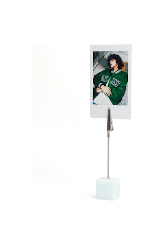 Fujifilm Instax Mini 12 Fotoğraf Makinesi + 10'lu Film + Kıskaçlı Stand + Pvc Albüm + Simli Pleksi Kılıf Seti Yeşil