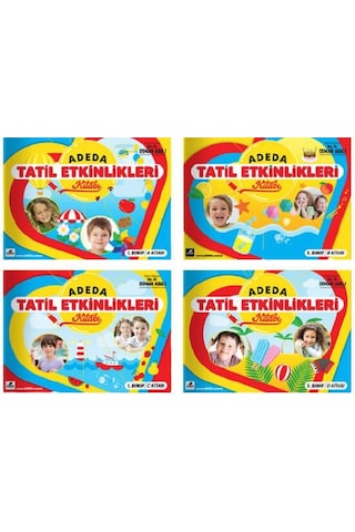 Adeda Tatil Etkinlikleri Kitap Serisi 1. Sınıf