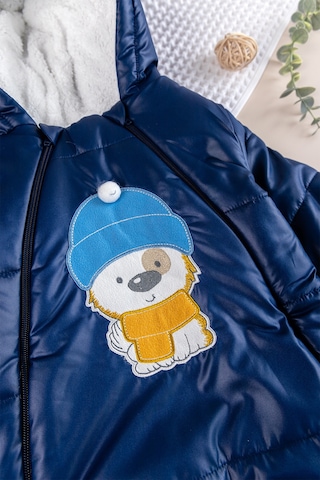 Peluş Astarlı Kız Erkek Ebek Astronot Tulum 001