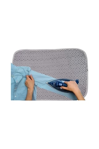 Yanmaz Yapışmaz Pratik Ütü Matı, Ütü Örtüsü 60x90 Cm