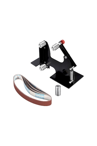 Rox Wood 0029 Taşlama Motoru Takılan Şerit Bant Zımpara Sehpası