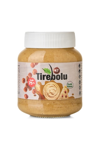 Tirebolu 47 Şekerli Fındık Ezmesi %75 fındık 300 G