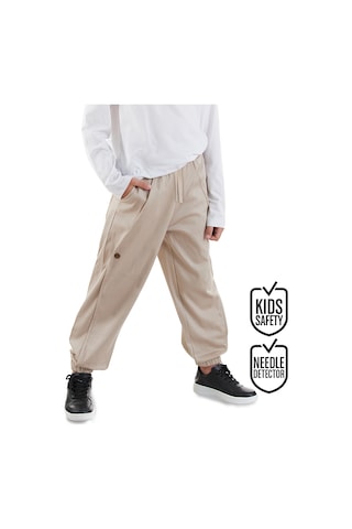 Erkek Çocuk Bej Gabardin Pantolon