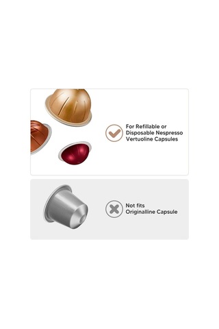 İ Cafilas Nvfs Kahve Folyoları Kapak Etiket Bardak Mühürleri Nespresso Vertuoline Kahve Kapsülü Pod İçin Tek Kullanımlık 62 Mm