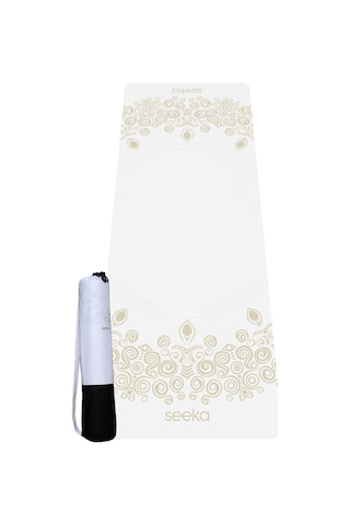 Seeka Yoga Pro Serisi Rise Yoga Mat - Beyaz