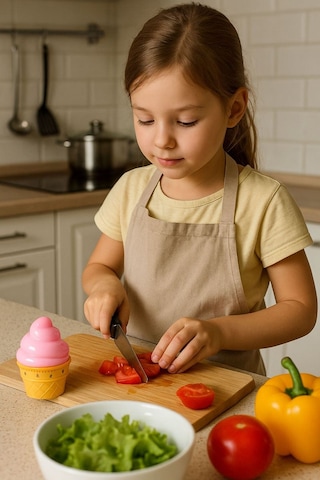 Dondurma Model Mekanik Mutfak Zamanlayıcı Timer Çocuklar İçin Thr380