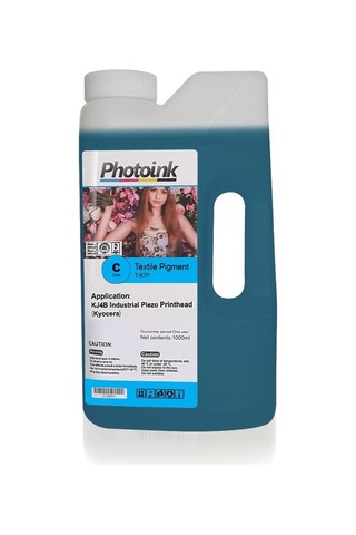Kyocera Kafa Uyumlu 1000 Ml Mavi Cyan Tekstil Mürekkep T - Ktp