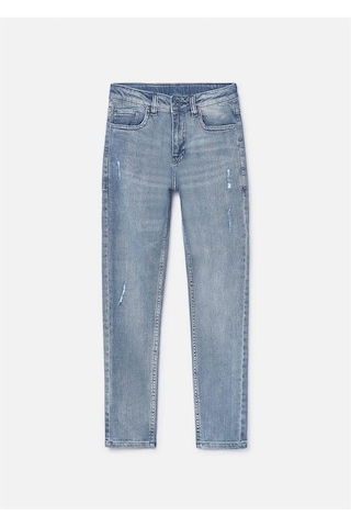 Erkek Çocuk Kot Pantolon Açık Mavi 6565 Açık Mavi