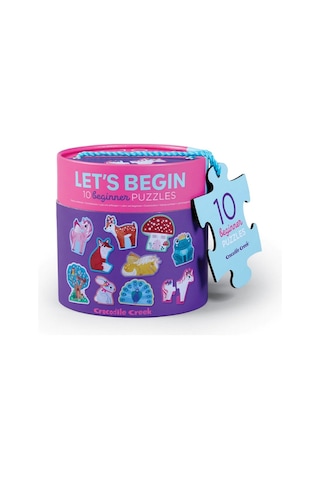 Crocodile Creek Ilerleyen Puzzle Unicorn
